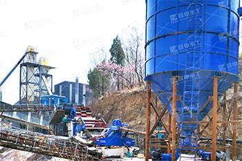 开云体育承建登封时产150吨环保洗砂线顺利投产